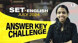 KERALA SET ENGLISH QUESTION PAPER ANALYSIS JULY 2024 | KERALA SET EXAM ANSWER KEY 2024 | PART-1