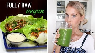 What I Ate Today ❀ FULLY RAW VEGAN