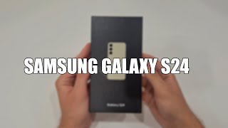 Samsung Galaxy S24 - Распаковка