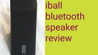 iball Bluetooth speaker review in tamil/Bluetooth speaker review