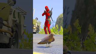 GTA V FRANKLIN DOG CHOP HUNTER DEADPOOL #shorts | Maheshwar Gamerz