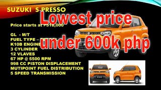 Cheapest car philippines 2020