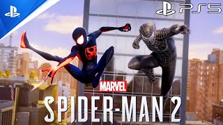 Raimi Black Suit Spider Man Vs Sandman Boss Fight (Ultimate Difficulty) | Marvel's Spider-Man 2 PS5