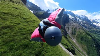 Switzerland Wingsuit Flying Melkstuhle (360)