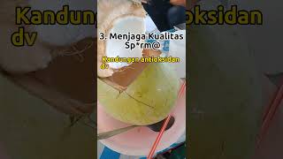 manfaat air kelapa muda bagi pria