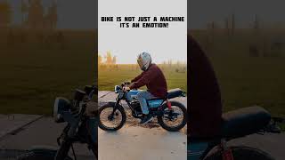 😍bike is not just a machine it's an emotion!♥️#yamaharx #youtubeshort #youtubeviral #ytshort