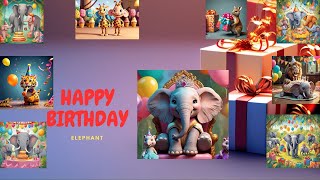 Elephant's Big Day: A Fun Happy Birthday Song for Kids