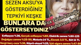 Fox tv'nin konuğu Muharrem İNCE