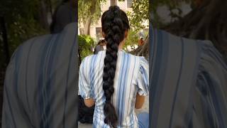 Dutch braid hairstyle ✨😌 NEED TUTORIAL!!?#trending #hairstyle #viralvideo #tutorial