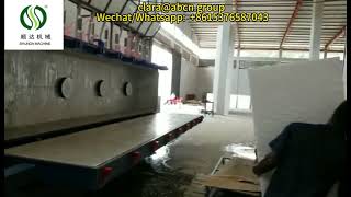 Air cooling Automatic EPS foam panel machine / EPS Expandable Polystyrene Foam Forming Block Machine