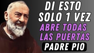 PADRE PIO: ¡LA PALABRA MILAGROSA PARA ABRIR TODAS LAS PUERTAS!