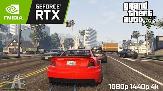 RTX 3060 Ti + i5 10400 - GTA V - 1080p, 1440p, 4k - Benchmark in 2024