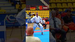 Sensei Jacek Lipinski kata highlights at the WKC XII European Karate Championships 2023 in Catania