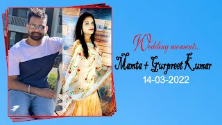 🟢(Live) Wedding Ceremony Of :- Mamta + Gurpreet Kumar || 14-03-2022