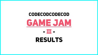 Game Jam #3 - RESULTS