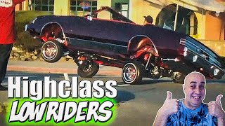 EVERYONE WAITING! HIGHCLASS LOWRIDERS HOPPING AND 3 WHEEL MOTION