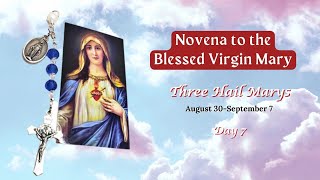 The Efficacious Three Hail Mary Novena DAY 7 #video #God #Jesus #love #inspiration #motivation