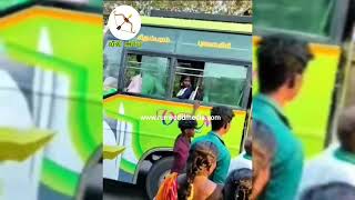 பயணியை சரமாரியாக அடித்த தனியார் பேருந்து நடத்துனர் #parangipettai #busconductor #passenger #fight