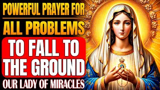 🙏✨MIRACULOUS PRAYER TO VIRGIN MARY | GET RID OF ALL YOUR PROBLEMS 🕊️