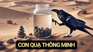 Con Quạ Thông Minh Và Bình Nước | Câu Chuyện Về Sự Sáng Tạo - Tri Thức Bách Khoa