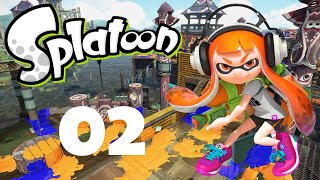 Splatoon Gameplay Walkthrough Part 2 - Level 5! & The Mighty Octostomp! (Wii U)