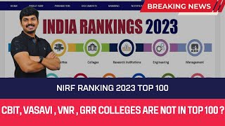 Should we select a college based on NIRF Ranking?