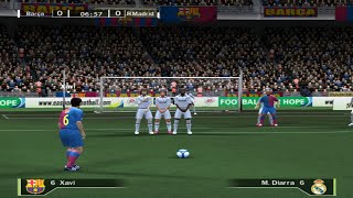 FIFA 09 FC Barcelona vs Real Madrid PS2/ PCSX2 Gameplay | Retro Fifa HD 1080p | El Clasico