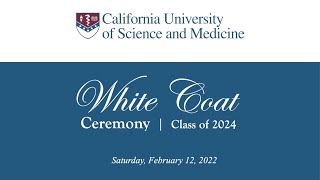 CUSM Class of 2024 White Coat Ceremony