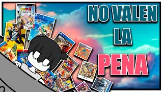 Los VIDEOJUEGOS de ANIME son TERRIBLES