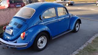 Fusca azul 1975