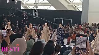 Lucunya Ameena Fashion show bersama sang Ibu, Aurel Hermansyah