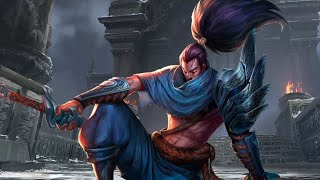 Yasuo Training League of Legends.