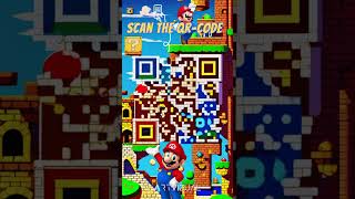 Super Mario QR Code Art🍄Scan to Play Free Online🎮