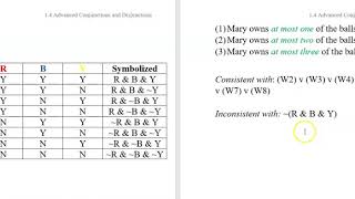 1.4c Propositional Symbolization 2: Advanced Conjunctions and Disjunctions