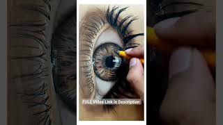 How to draw Hyperrealistic Eye Drawing #hyperrealism #shorts #youtubeshorts