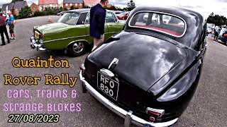 Quainton Rover Show 2023 - Railway museum - Cars and Trains