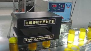 FS-1 high speed water cooled induction sealer for honey factory