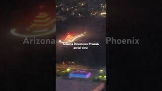 Arizona Downtown Phoenix aerial view 10.24.24