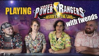 Power Rangers Heroes of the Grid Ep 1: Growing Pains  #Boardgame #gameplay #mmpr