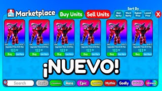 ¡NUEVA FUNCION DE TRADEOS Y MAS! 🔥😲 | Toilet Tower Defense