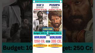 kgf 2 vs pushpa movie comparison||box office collection comparison #shorts #ytshorts #comparison 🙏✌