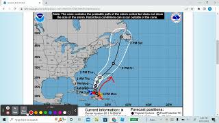 Hurricane Fiona tracking towards Bermuda!