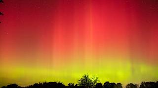 Aurora Borealis October 7-8, 2024 from Pennsylvania Farm