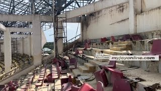 Video: 😳 Watch the deplorable & neglected state of Essipong Sports Stadium built in 2008 for AFCON