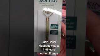 Jade roller massage visage