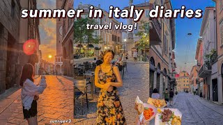 european summer travel diaries! my life living in italy for the summer: a day in my life in italy!