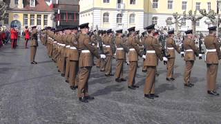 British Army Say Goodbye to Herford Germany