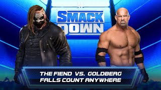 The Fiend vs Goldberg | FCA "Extreme Rules" | WWE Smackdown