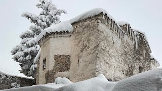 (Φίλιππος) Τα χιόνια του Μαρτίου στην Ιερά Μονή Προφήτου Ηλία Ερυθρών 2022