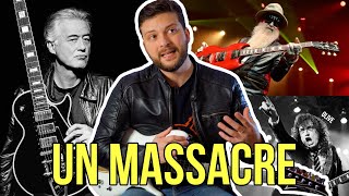 Les pires MASSACRES de l'histoire du ROCK - TUTO GUITARE